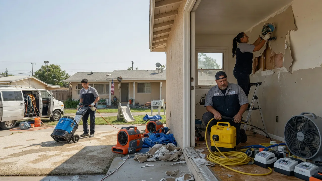 Water Damage Restoration in Caldwell, KS near me